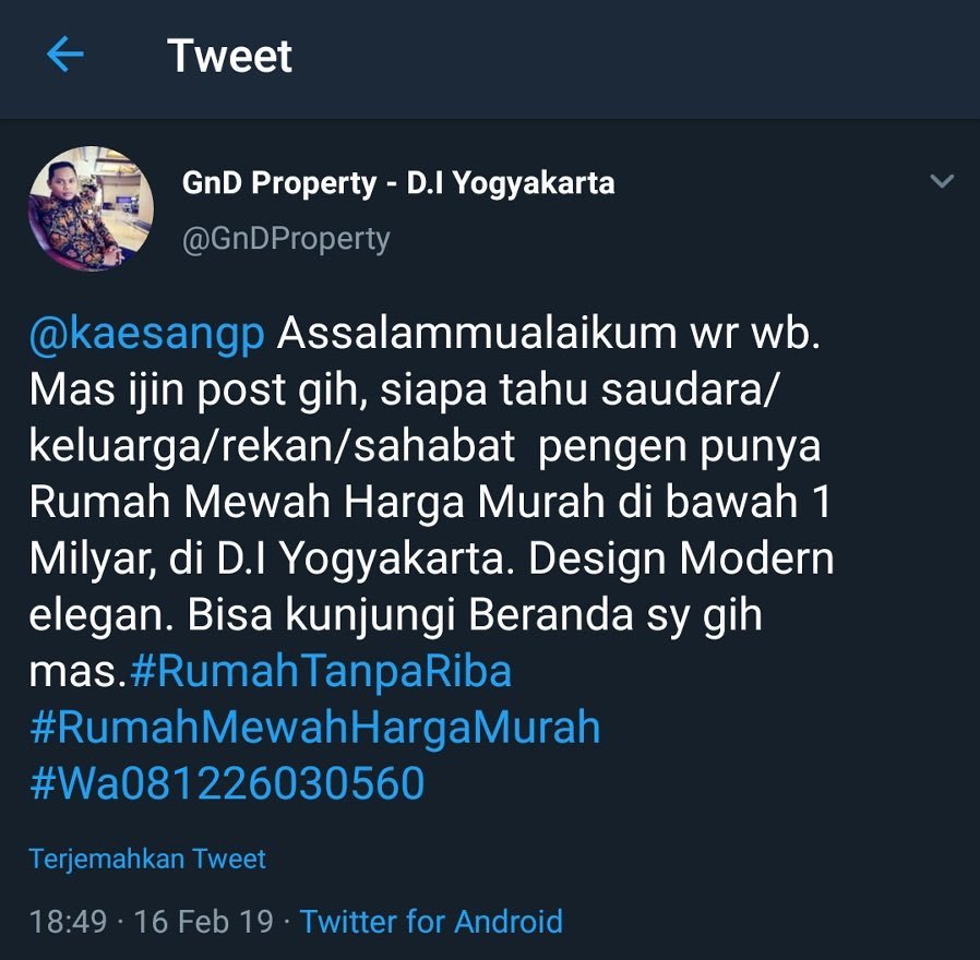 JKW2P2019's tweet photo. @GnDProperty @narkosun Tapi lu mnta tolong nya sama anak jokowi... Lucu kau anying... https://t.co/pIsLNXN5Ur
