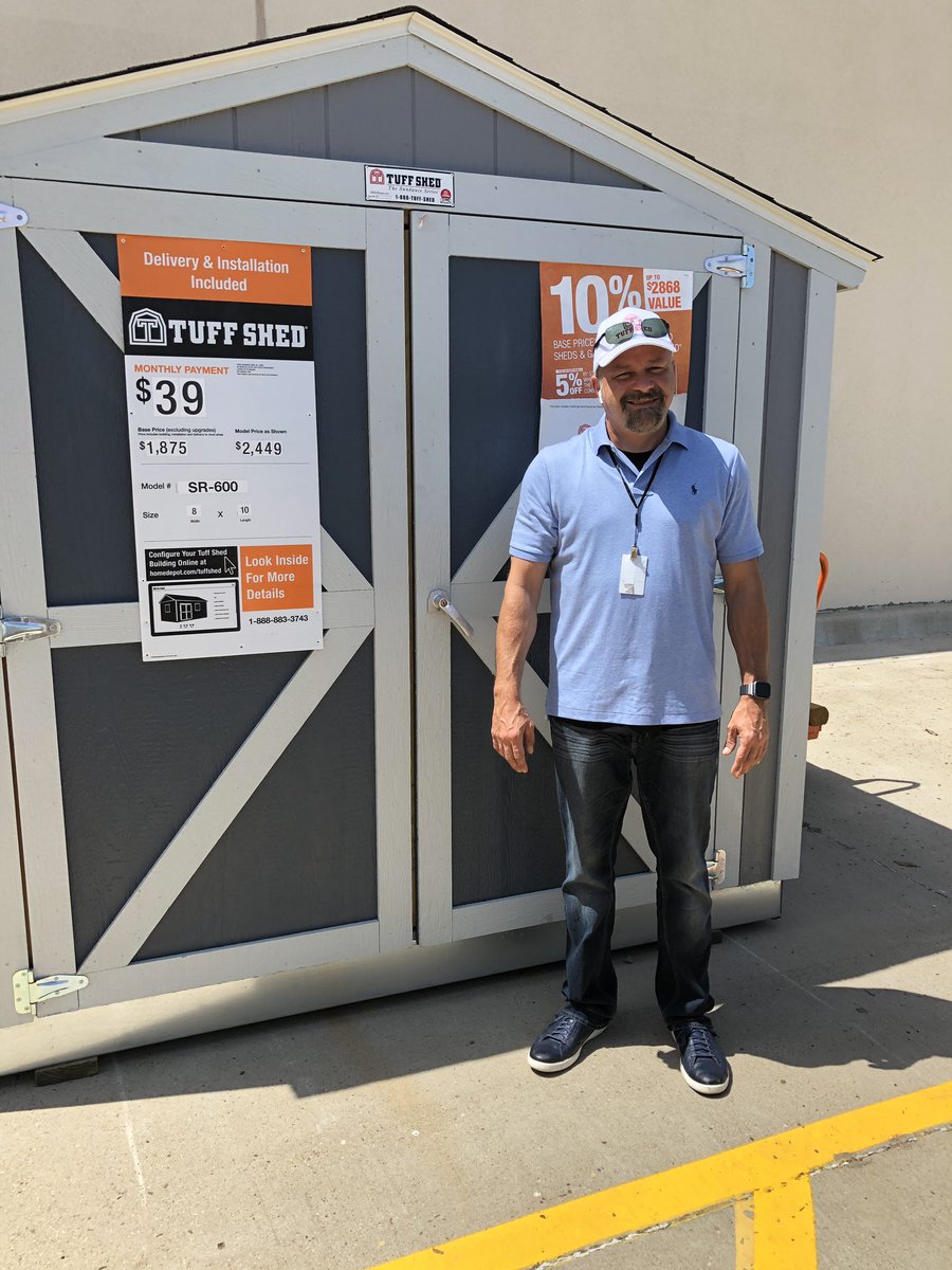 DianneRay19's tweet photo. Had our first Home Depot Services Event today.  Thank you Lori from Survive-a-Storm, Ruth from HVAC, Mike from BBC Plumbing, and Mike from Tuff Sheds for coming out and joining us today! @TaraTalleyTHD @THDDamien @hdekirby @SilasDallasHDI @HDE_GGoodWin @brucemdixon @6817hd https://t.co/1t00fDDEfk