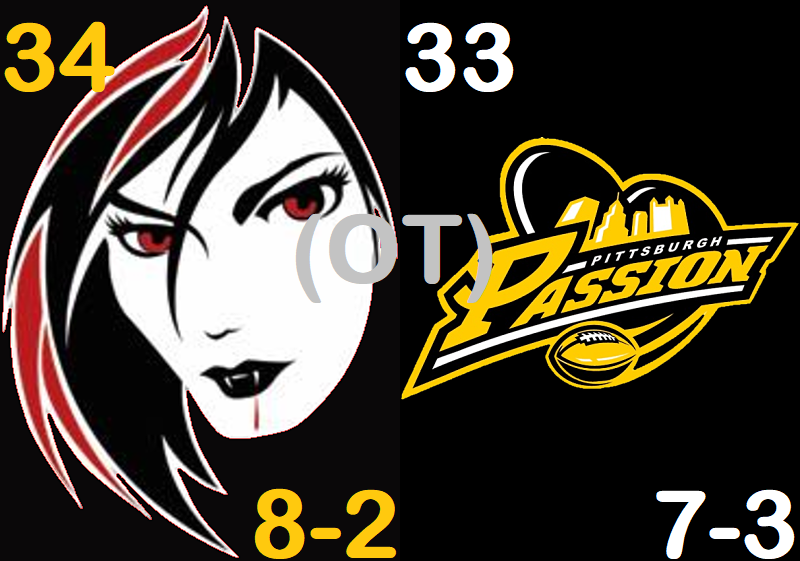 BurmyWFB's tweet photo. @WFAfootball D2 NC Championship FINAL:

@DetDarkAngels UPSET @pghpassionFB 34-33 in OT to punch their ticket to Colorado...the #FTWTour2019's last stop is the D2 National Championship Game vs. the @stlslamfootball on July 12.

#WFAScores https://t.co/jXDpyvYUiM