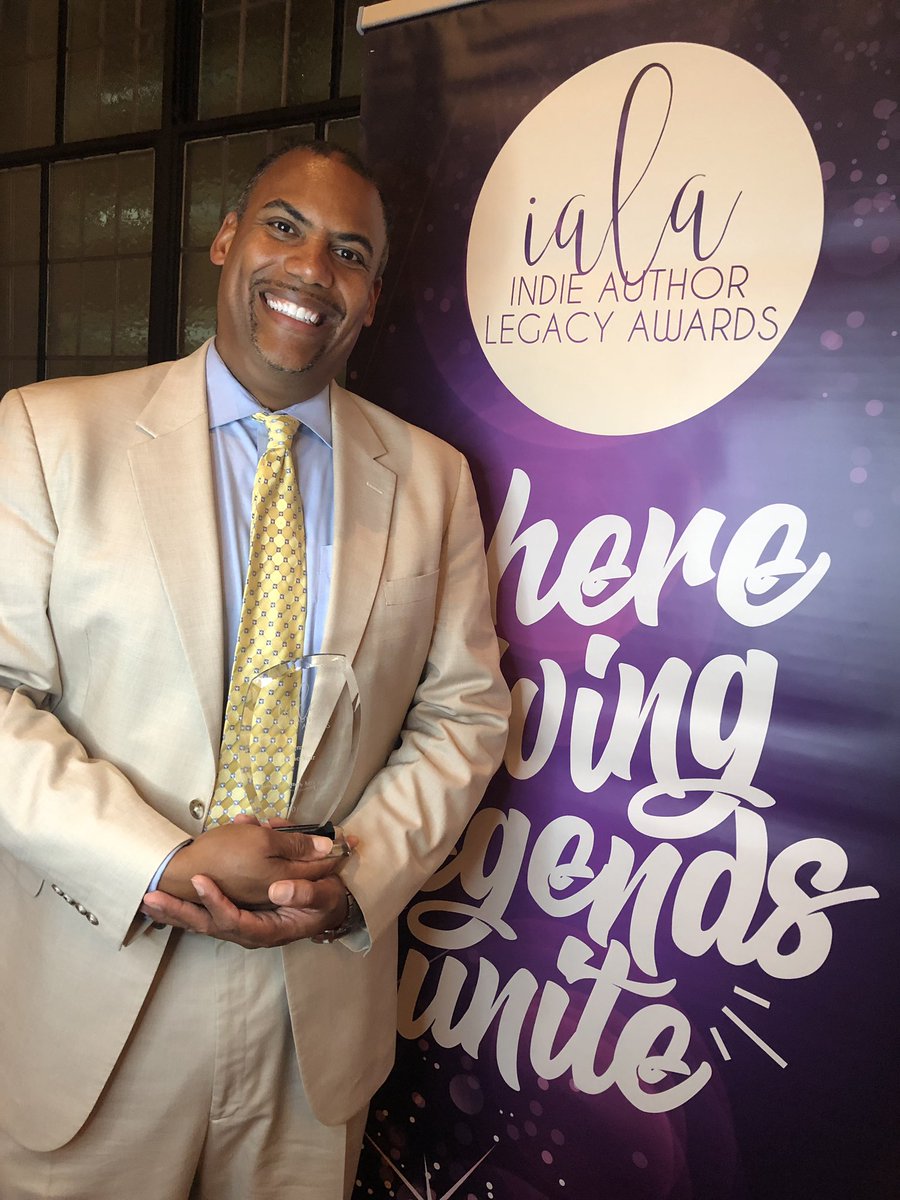 doctorjarret's tweet photo. I am truly #blessed honored and proud to announce that I won the Memoir of the Year at the Indie Author Legacy Awards!! #licensedtolive #ialawards https://t.co/F9jUoCWbH2