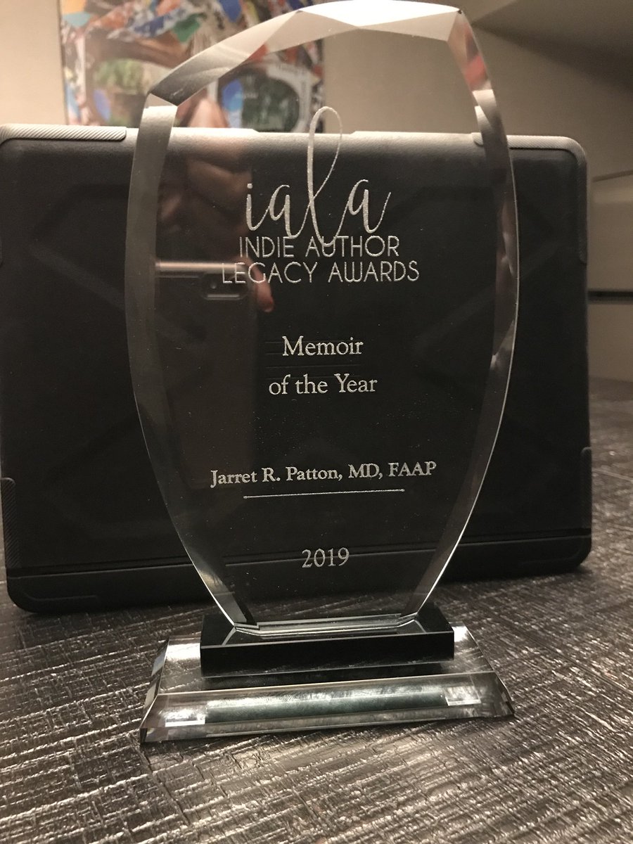 doctorjarret's tweet photo. I am truly #blessed honored and proud to announce that I won the Memoir of the Year at the Indie Author Legacy Awards!! #licensedtolive #ialawards https://t.co/F9jUoCWbH2