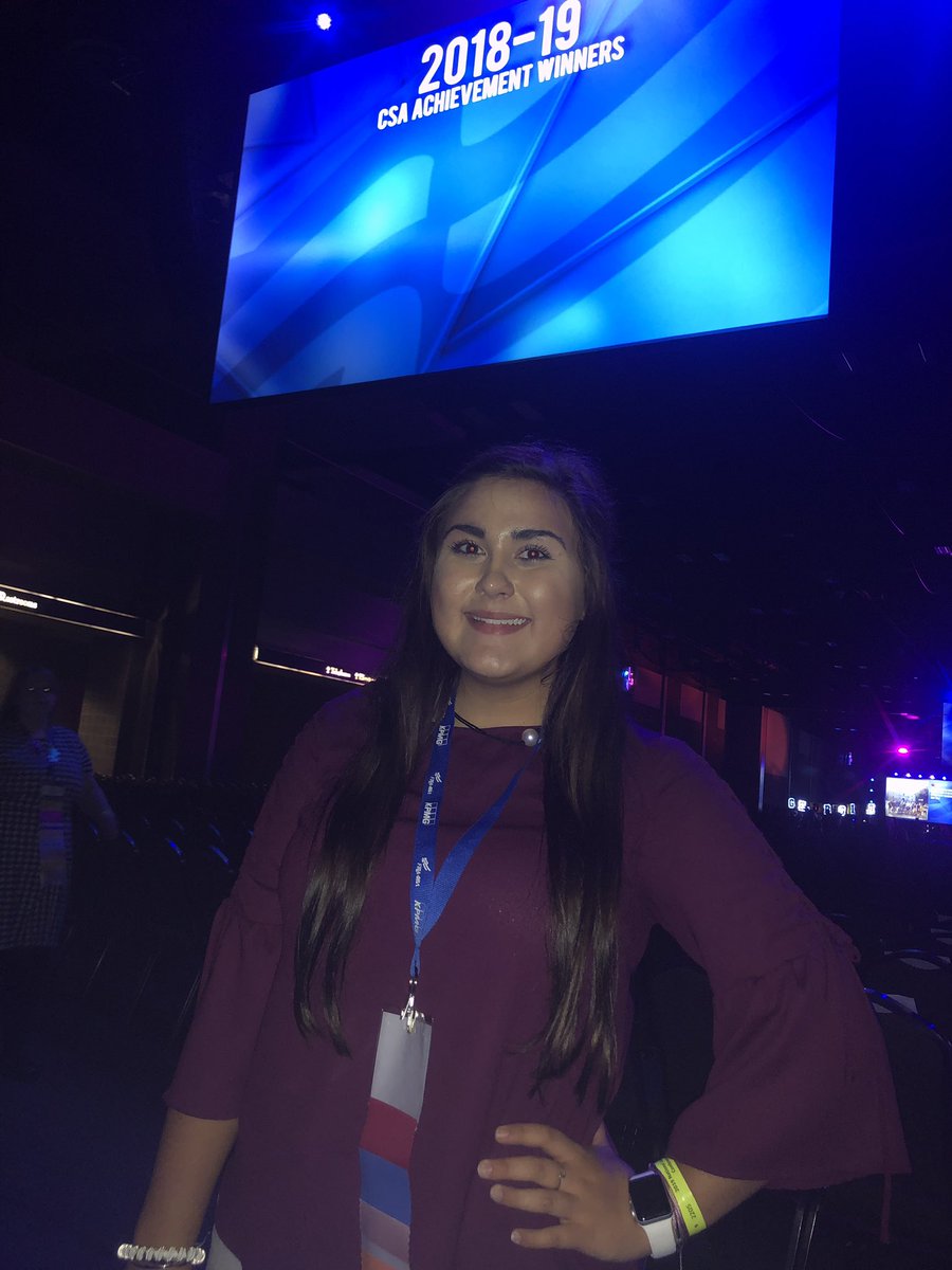 Congratulations to <a href="/elzs_/">Joel Claussell</a> for earning the National Achievement Award for Community Service. #fbla #fblanlc2019 #tnfbla #fblatn #claycountybulldogs