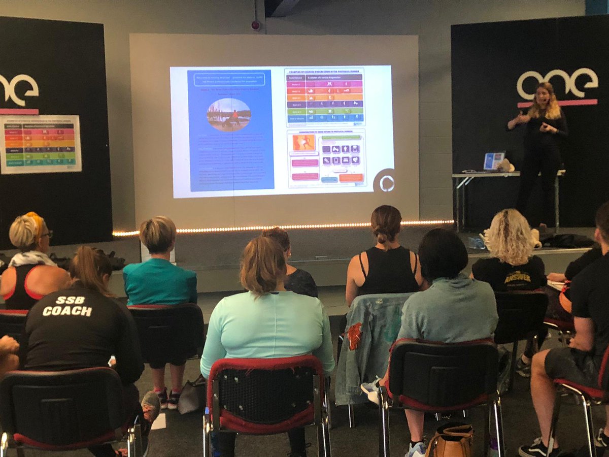 ABSPhysio's tweet photo. Spent a lovely afternoon with the rest of the @WHITECircle9 trio delivering a workshop to fitpros and health professionals on the importance of pelvic health #whitecircle #pelvichealth #prevention #breaktaboo https://t.co/8EWnfOMIdg