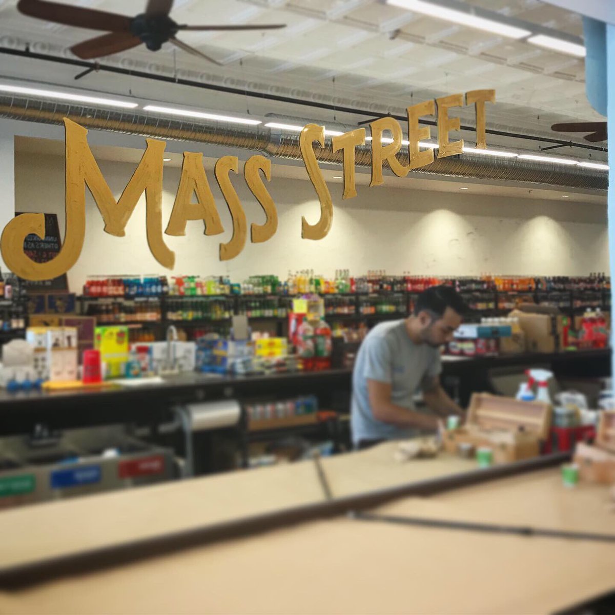 MassStreetSoda's tweet photo. Thanks to Designy Sometimey, our mirrors are receiving a touch of nostalgic glam. Check out the progress we made this week!
#massstreetsoda #handlettering #handcraftedsigns #craftsoda #lawrence #downtownlawrence #unmistakablylawrence #1103mass https://t.co/bXuDWAx5sW