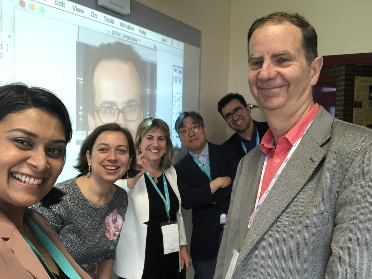 Editors and authors beaming after our special session on R&amp;D Management Special Issue on leveraging #openinnovation to improve  #society — available open access onlinelibrary.wiley.com/doi/full/10.11… 
<a href="/LM367/">L Mortara</a> <a href="/openITstrat/">Joel West</a> <a href="/milastriukova/">Mila</a> <a href="/ThierryRayna/">Thierry Rayna</a> @masscustom <a href="/RnDToday/">R&D Today</a>