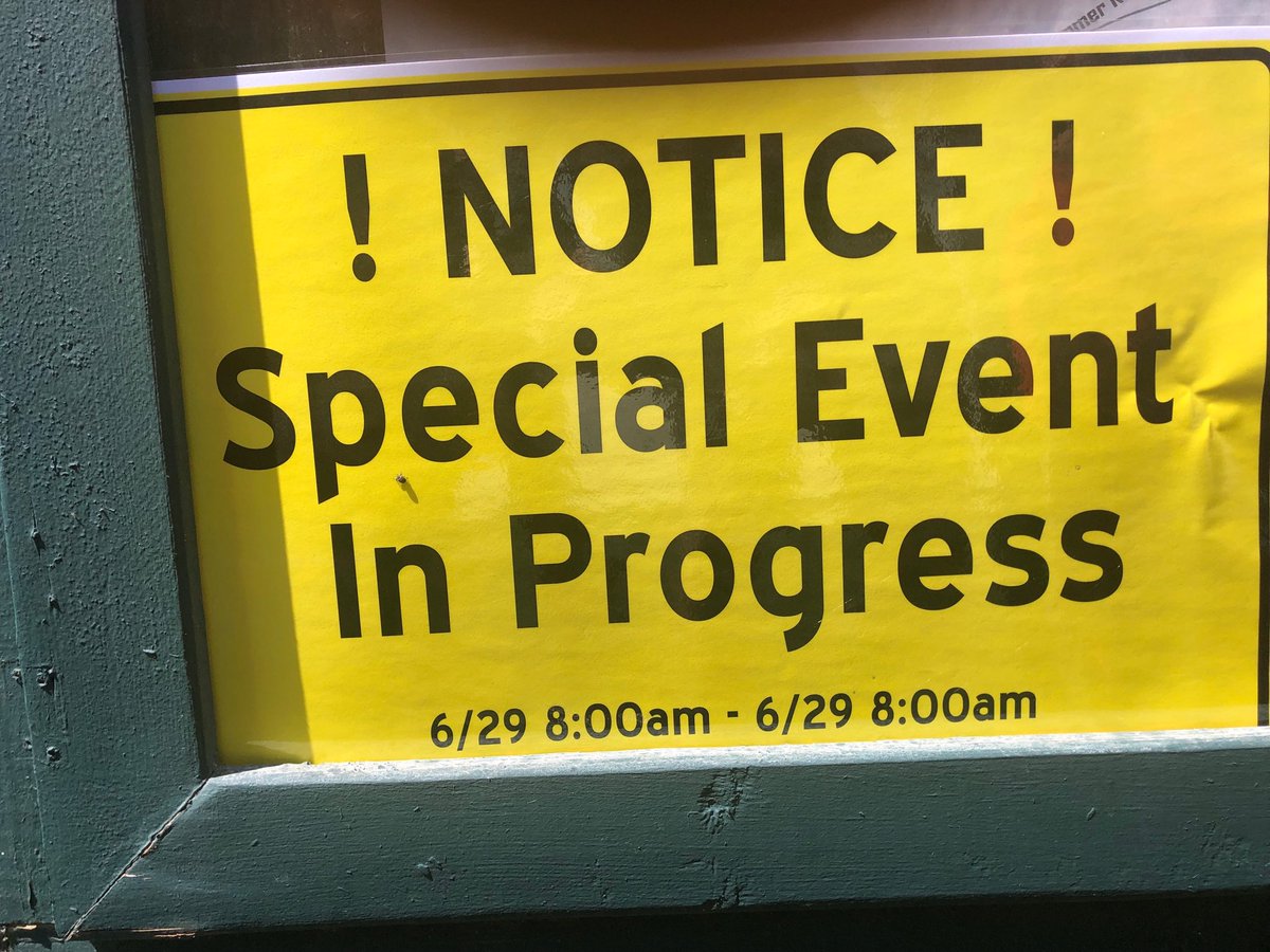 My patience got tested today waiting on this special event to end...