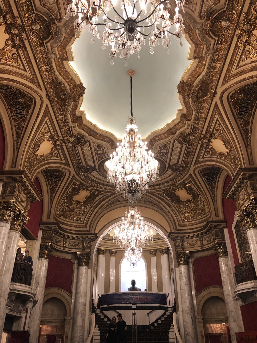 LuxeTiffany's tweet photo. I wish people would dress up more for the theater. I’m seeing a lot of people wearing jeans, tee shirts, shorts and sneakers. It should be an elegant evening especially in such a beautiful theater such as the Boston Opera House. #Boston https://t.co/Iq6tKm2FYd
