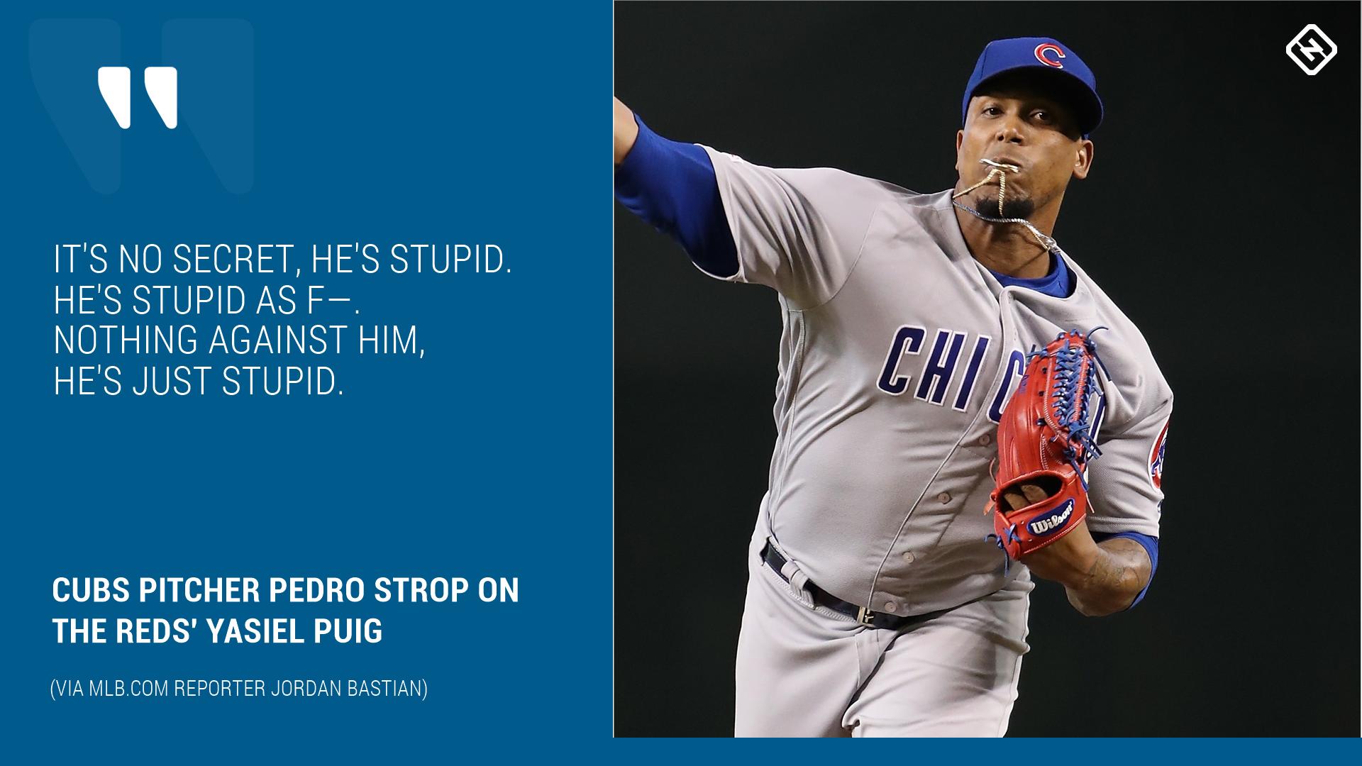 Sporting News MLB on X: Pedro Strop didn't hide his feelings