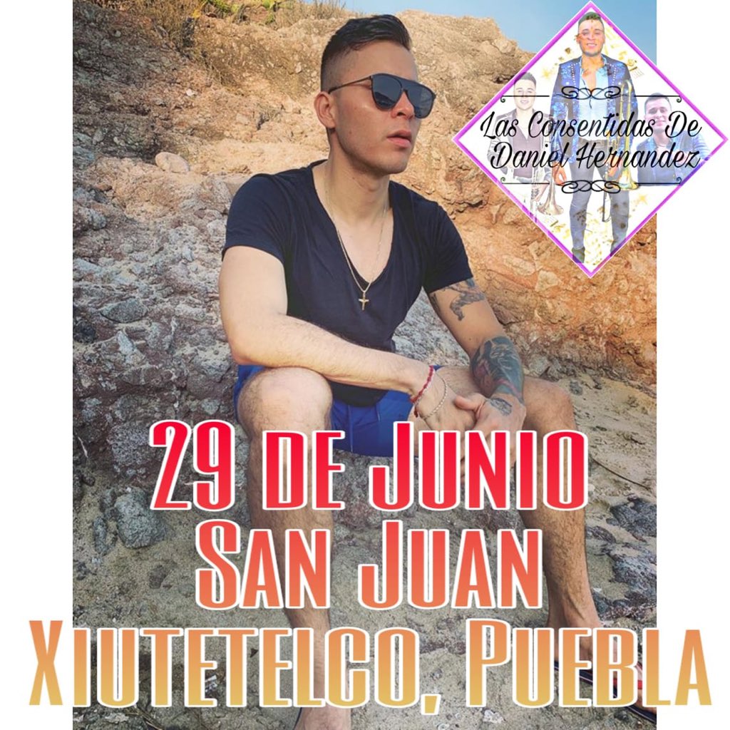 ConsentidasDani's tweet photo. Hoy  2⃣9⃣ de Junio 2019 
Llega desde el bello Mazatlán, Sinaloa 🌴🌞 Banda Los Recoditos a 👉🏻 SAN JUAN XIUTETELCO PUEBLA👈🏻 donde podrás disfrutar de todos sus éxitos entre ellos lo más nuevo #Perfecta 
¡No te lo puedes perder! 
@ConsentidasDani
@BANDARECODITOSS
@RecoditosPROMO https://t.co/GPLiVvPqxO