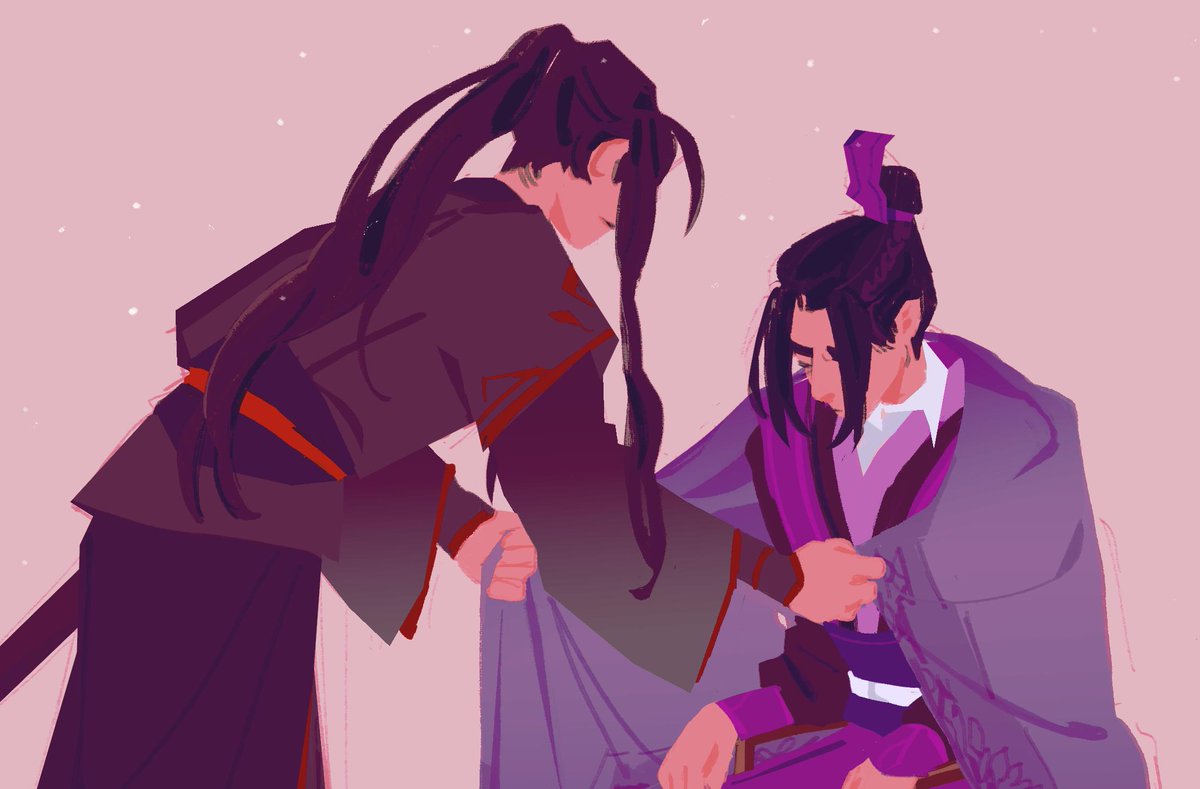 abicmo's tweet photo. 13 years is a long time to run a sect alone #mdzs #魔道祖师 #江澄 #魏婴 https://t.co/viHAJTV0Nq