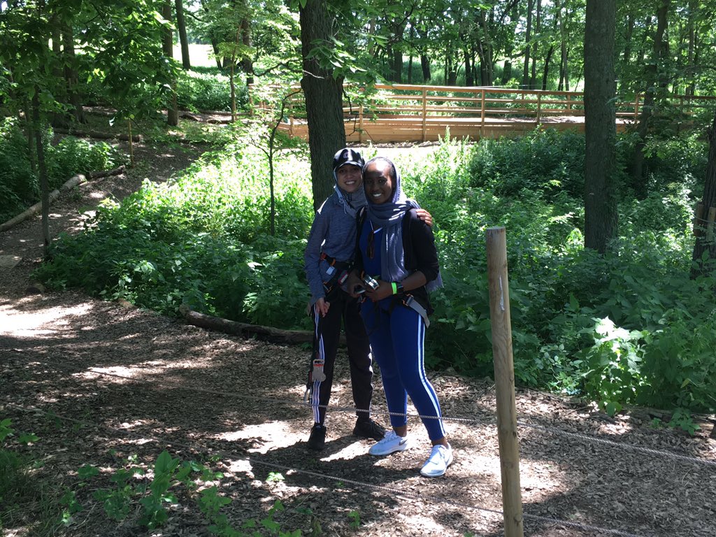 UNMCSHPEP's tweet photo. @UNMCSHPEP Scholars joined the @GoApeTribe. #treetopadventures https://t.co/X37Z843fQV