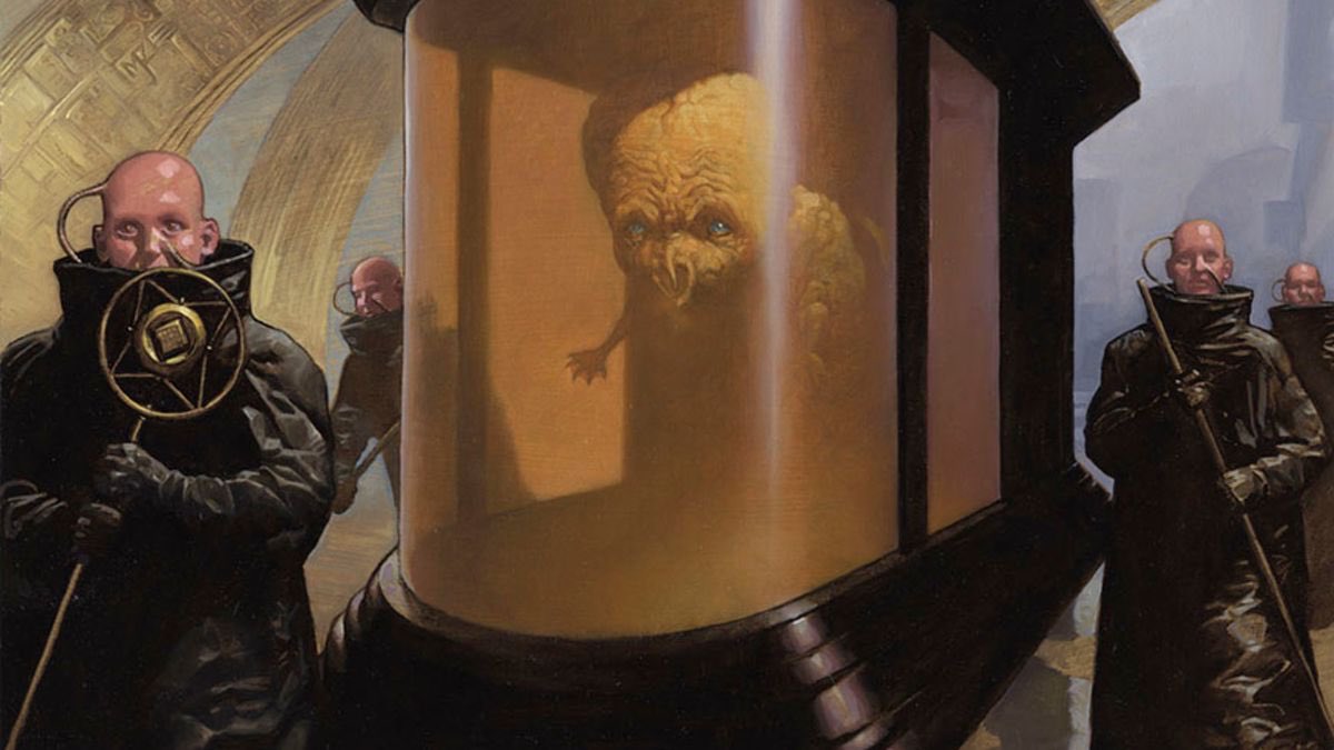 WeirdlandTales's tweet photo. Illustrarions by Mark Zug for DUNE: EYE OF THE STORM, a collectible card game. 1997. https://t.co/nqcEfkKwdS