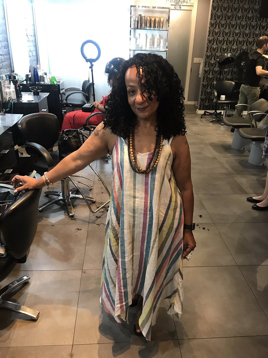 EyeCandi27's tweet image. Loving my amazing cut by @Curlson5th using @DevaCurl and @BeMyCurl products 💗 49 years and I’ve never loved my curls as much as I do today 💗 #DevaCurl #CurlsOn5th #BeMyCurl #CurlyHair