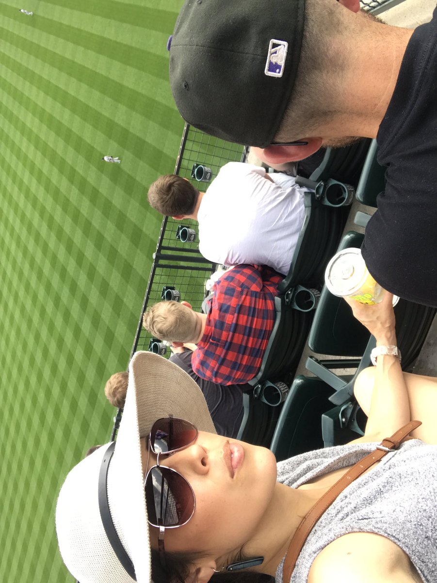 RobynJTucker's tweet photo. Rockies Game for the win! Now let’s see if we can get a #lotteryseatupgrade from @ColoLottery. Section 301, Row 4, Seat 1. https://t.co/3BAD2lWkWy