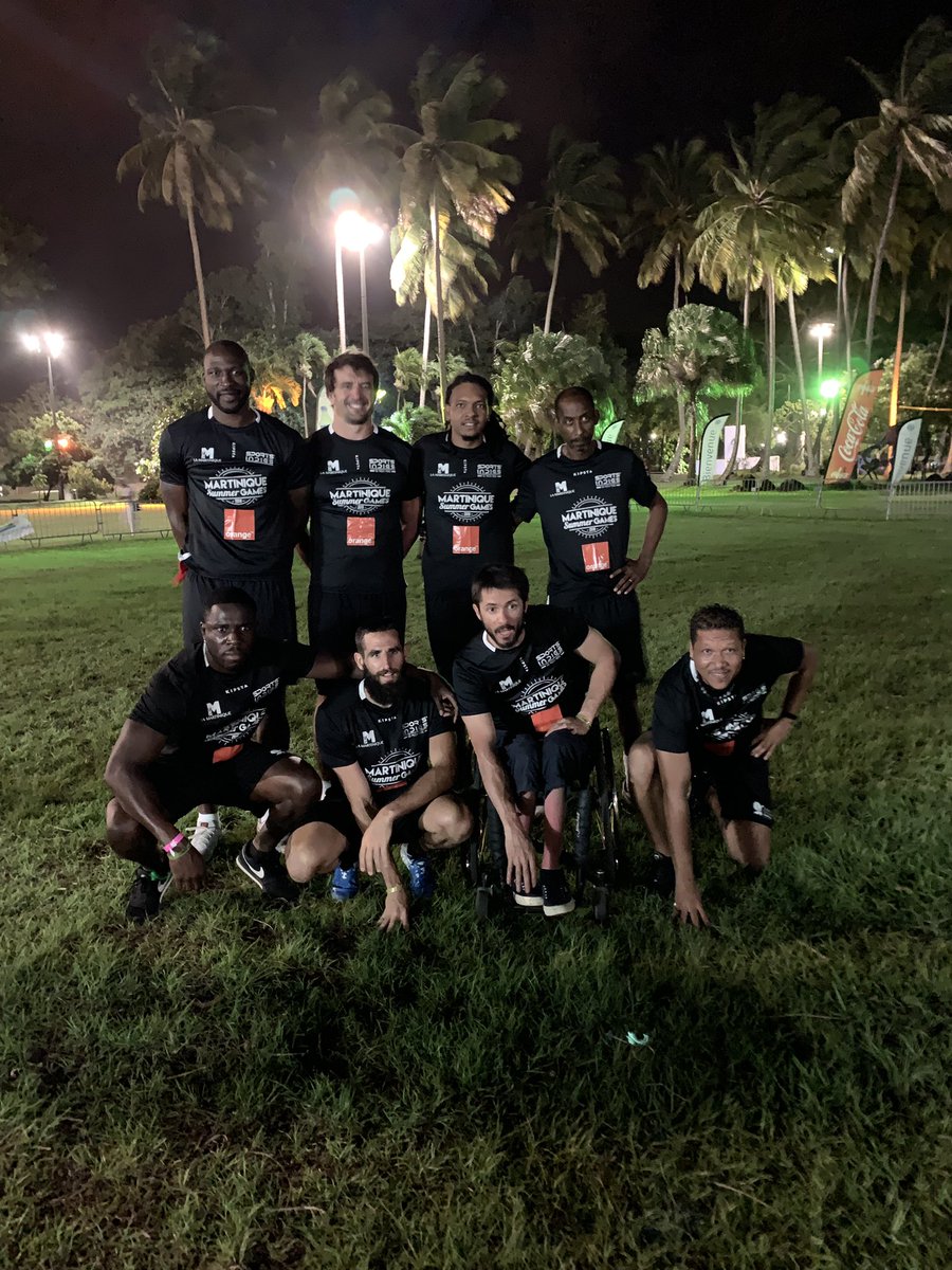 Orange_AntGuy's tweet photo. La Team Orange, mobilisée et prête à tout donner aux @MartiniqueGames 2019 !
#MSG2019 #Cohesion #Sport #NonViolence https://t.co/L1qYPjSJPv