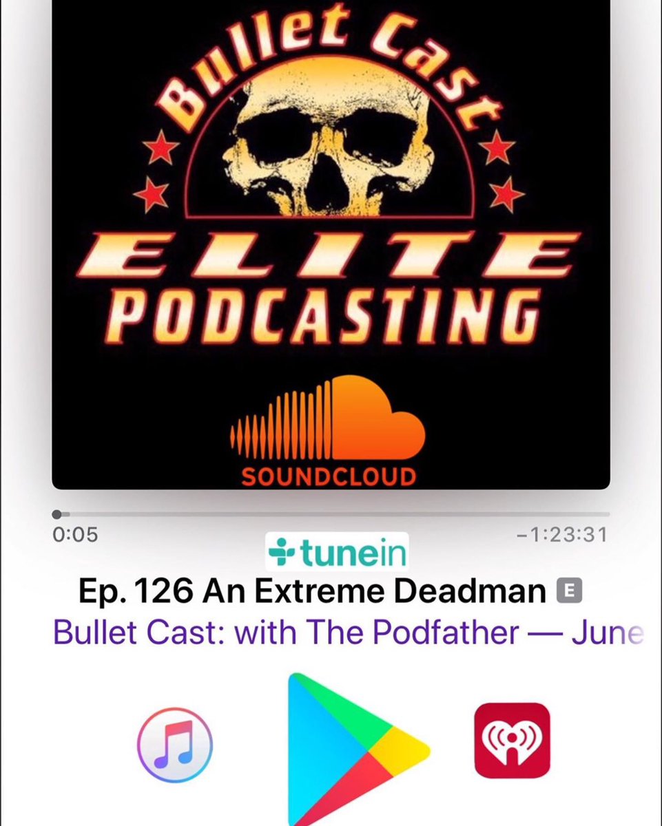 BabyHuey83's tweet photo. Thank you to @HeelAntwine for having me on the latest episode of @BulletCast to discuss the week that was in Pro Wrestling. Look up and subscribe to #TheBulletCast.
▶️ https://t.co/3dIGCNuPCa
#RP: @BulletCast
#InTheKliq #BulletCast #WWE #Raw #SDLive #AEW #FyterFest #Wrestling https://t.co/XSzVAQTe30