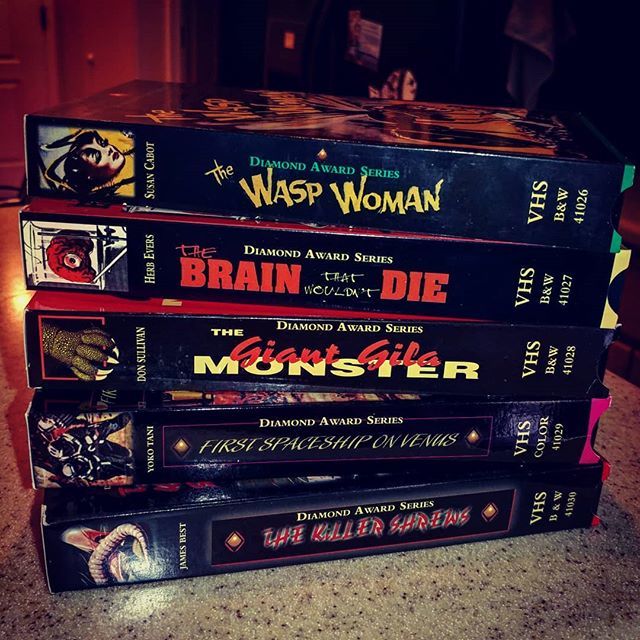 antipax0's tweet photo. #VHS #thrifting All of these are also #MST3K episodes! https://t.co/NU4TXgZNKK