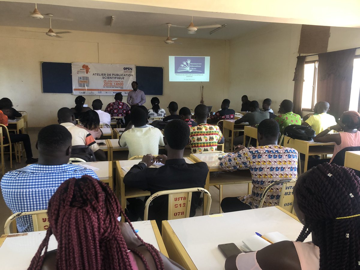 ArmelJohanne's tweet photo. Ce soir nous avons tenu dans le cadre de la Semaine Africaine des Sciences du #NextEinsteinForum, un Atelier sur les Publications Scientifiques..
Des échanges très enrichissants qui nous seront bénéfiques💯
@real_arkantor @WilliamTaps @seybatouCOMPAO1 @irachid_boro @JokerBakouan https://t.co/2WVec6gWSy