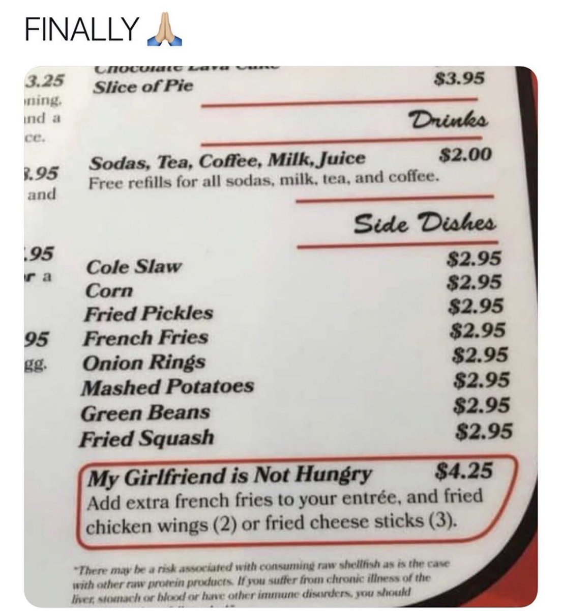 WORLDSTAR's tweet photo. Petition for every restaurant to do this 🙏😂 https://t.co/1qXoaZrBQ6