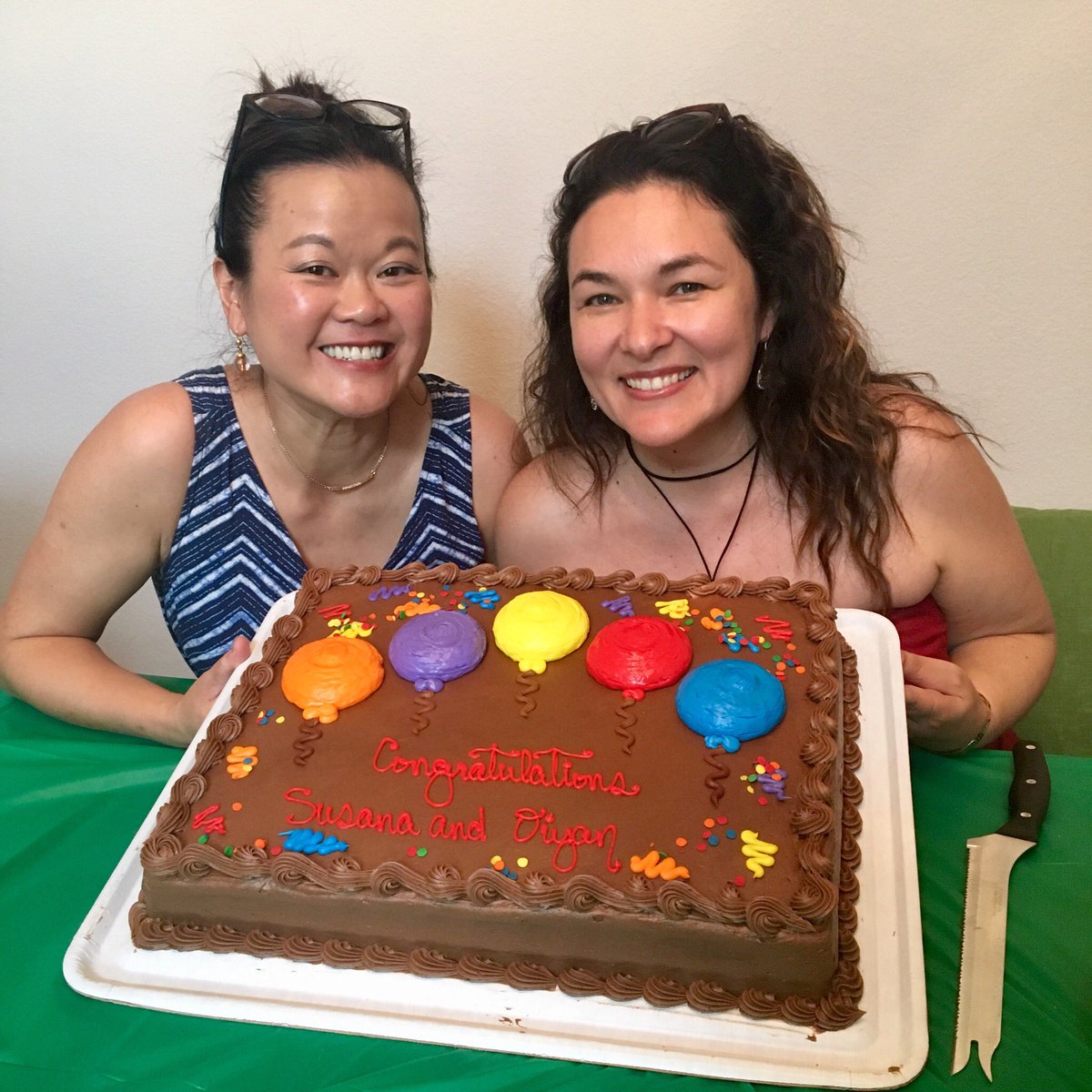 CSUSchoolOfEd's tweet photo. #tfw you leave a faculty meeting after being celebrated for earning tenure and meet Cam on the plaza.

Congrats, @SusanaPhD and @spamfriedrice!

#csuschoolofeducation #csusoe #research #highereducation #highered #education #csuram #coloradostate #highereducationleadership https://t.co/TfLVuNfHPd