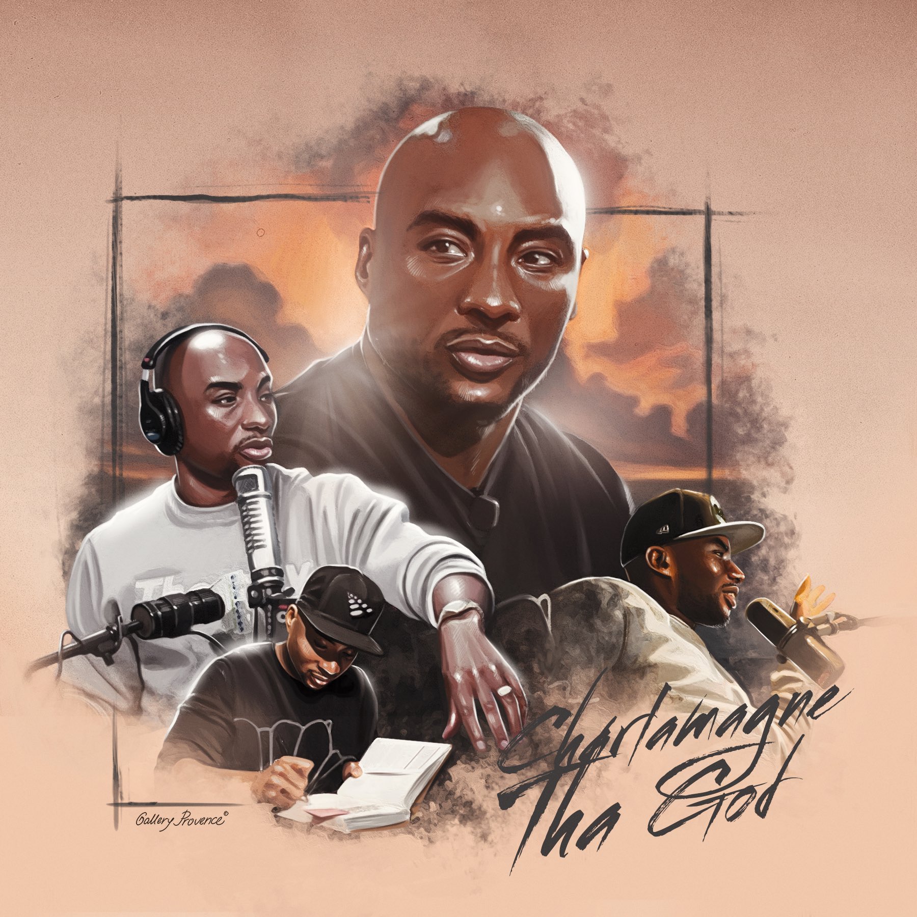HAPPY BIRTHDAY CHARLAMAGNE THA GOD BY GALLERY PROVENCE 