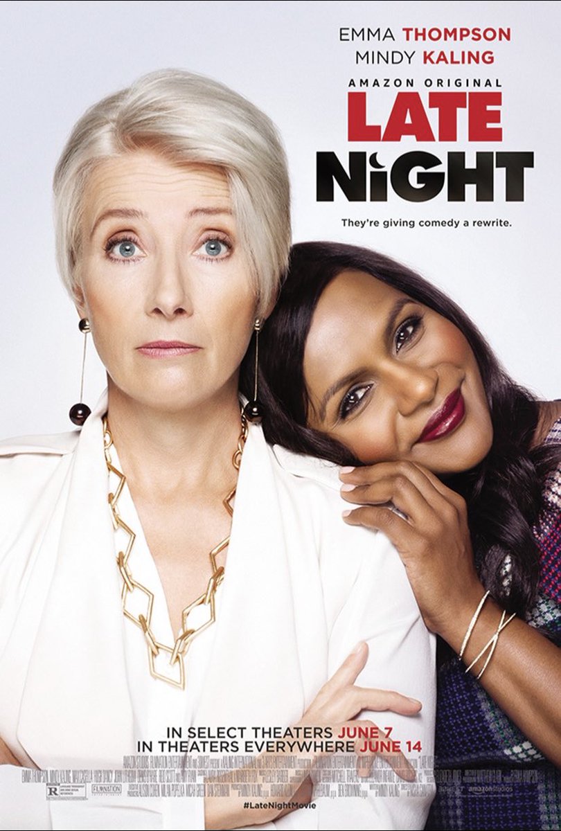 Roll_CreditsPod's tweet photo. LATE NIGHT

Aaron’s Score: 70
Bryan’s Score: 75

ComboScore: 72.2

Directed By: Nisha Ganatra
Starring: Emma Thompson &amp; Mindy Kaling https://t.co/FJNsSm5JsI