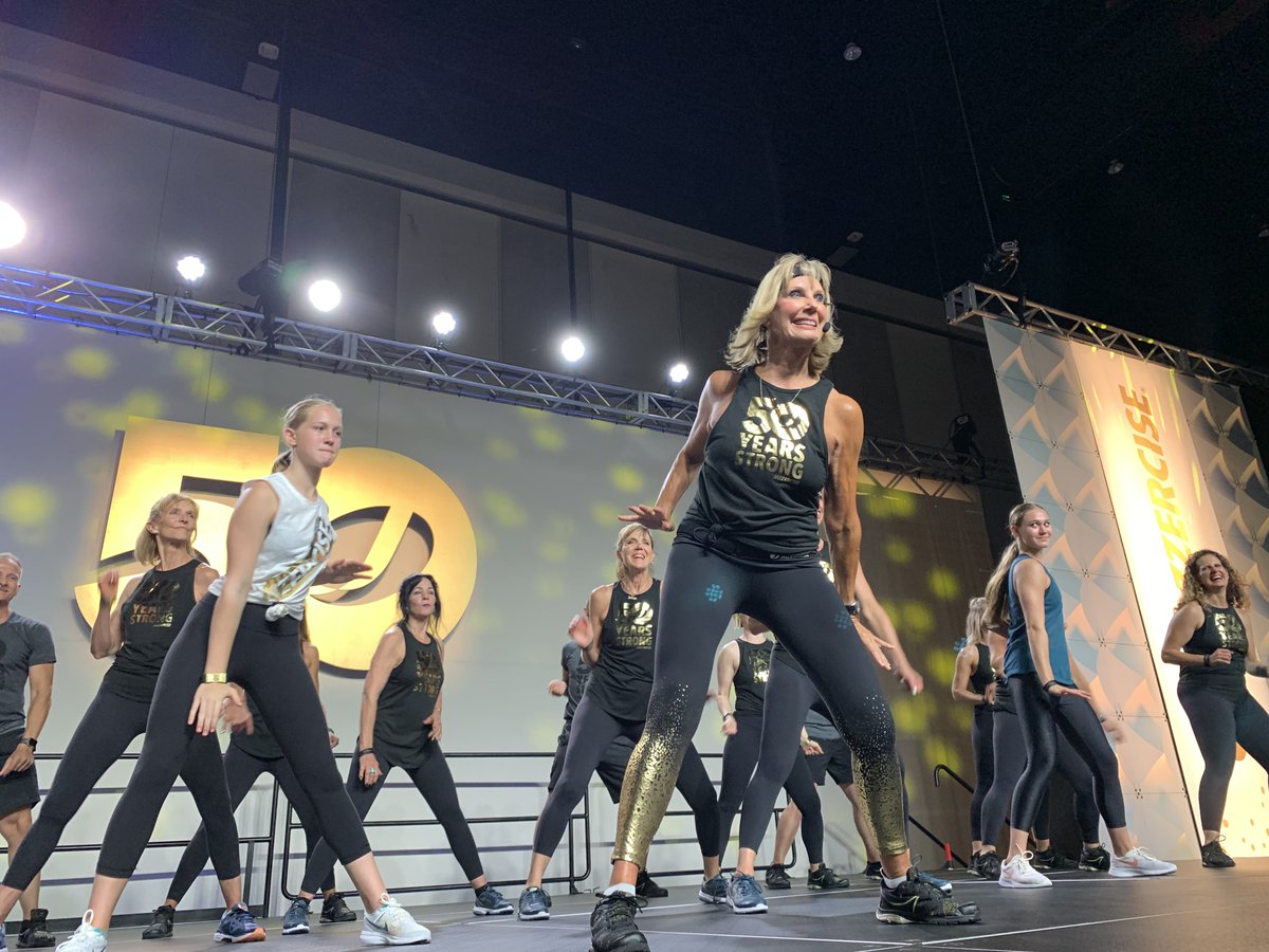 jazzercise's tweet photo. And, just maybe, this is only the beginning... #50yearsstrong #jazzercise #judisheppardmissett https://t.co/aIW3lvuiqW