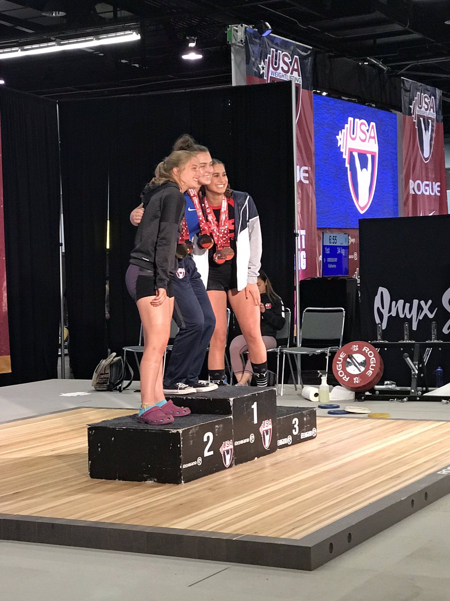 LSHSstrength's tweet photo. Congratulations to Laura Cochran-National Champion Gold medalist in Snatch, Silver medalist in C&amp;J, and overall Total 2nd place Silver medalist! Dedication, hard work and consistency pays off! #S4L https://t.co/5UuWahLH79