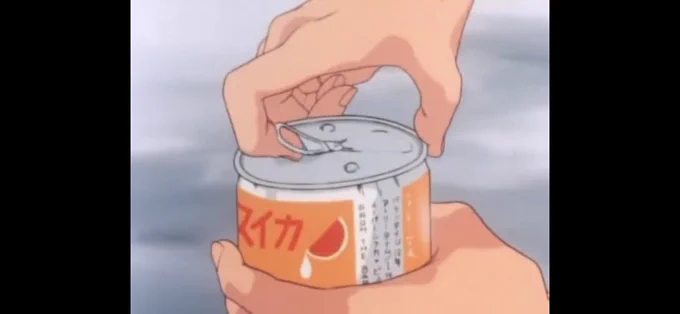 プルタブ式のジュース缶は奇面組で知って実物は見たことない。
鈍ちゃんかわいいよね。 