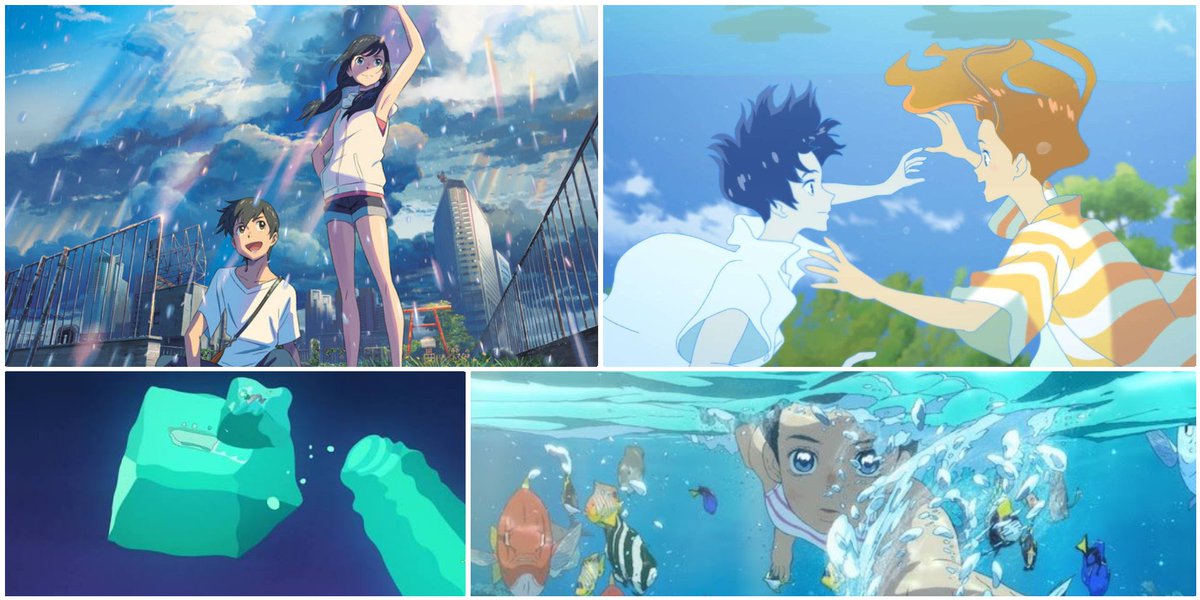 Twitter 上的 小野寺系 Kei Onodera 天気の子 きみ波 海獣の子供 と 同時期公開のアニメーション作品に共通するのは 水 の表現 ディズニーの 白雪姫 から日本の最新作まで アニメにおける水の描写の面白さと その変遷から見えてくるものについて