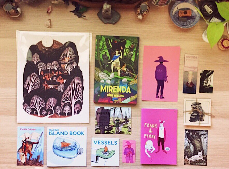 Amazing haul from #portlandindiecon