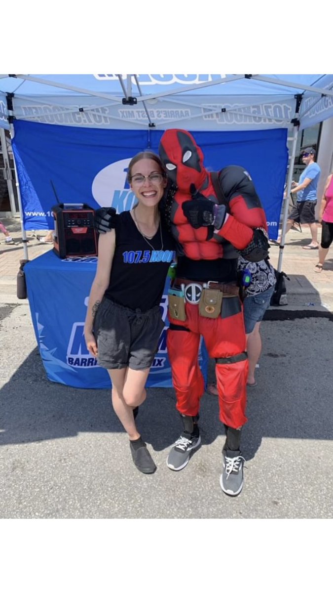 BKnipfelRadio's tweet photo. Today I worked what felt like the longest shift ever at #PromenadeDays but I must say it was unreal. The people I met, things I saw and the tan I got was well worth it! Let’s do it all again tomorrow!! https://t.co/lt1cIRm8B0