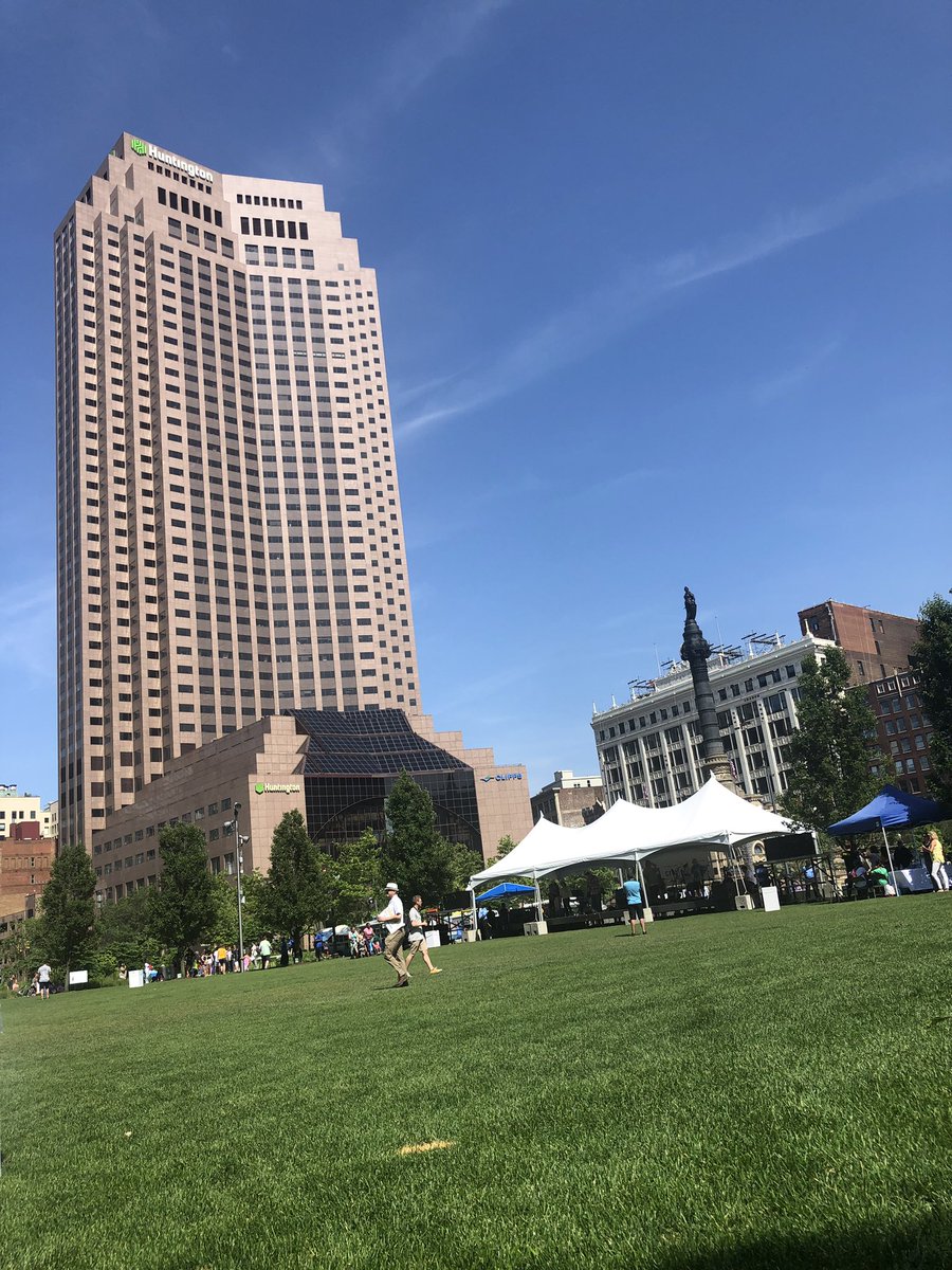 DaveGutheil's tweet photo. Proud to attend @TheCityMission #StandInCLE @CLEPublicSquare this afternoon to support homeless kids in NE OH and @c_gutheil97 who is interning for this great organization this summer. https://t.co/KfxOHHKdMA