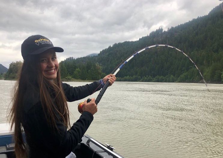 fishingsturgeon's tweet photo. Brittany and Langtry from Texas had a great few days with our GRFA Team guide Landon last week - What a wonderful way to spend their honeymoon! Congrats to the newlyweds!🐟💕
#honeymoonfishing #hookedup #girlswhofish #newlywed #coupleswhofish #teamtexas #awesome <“)))><DWAC https://t.co/i6Wdaof37S