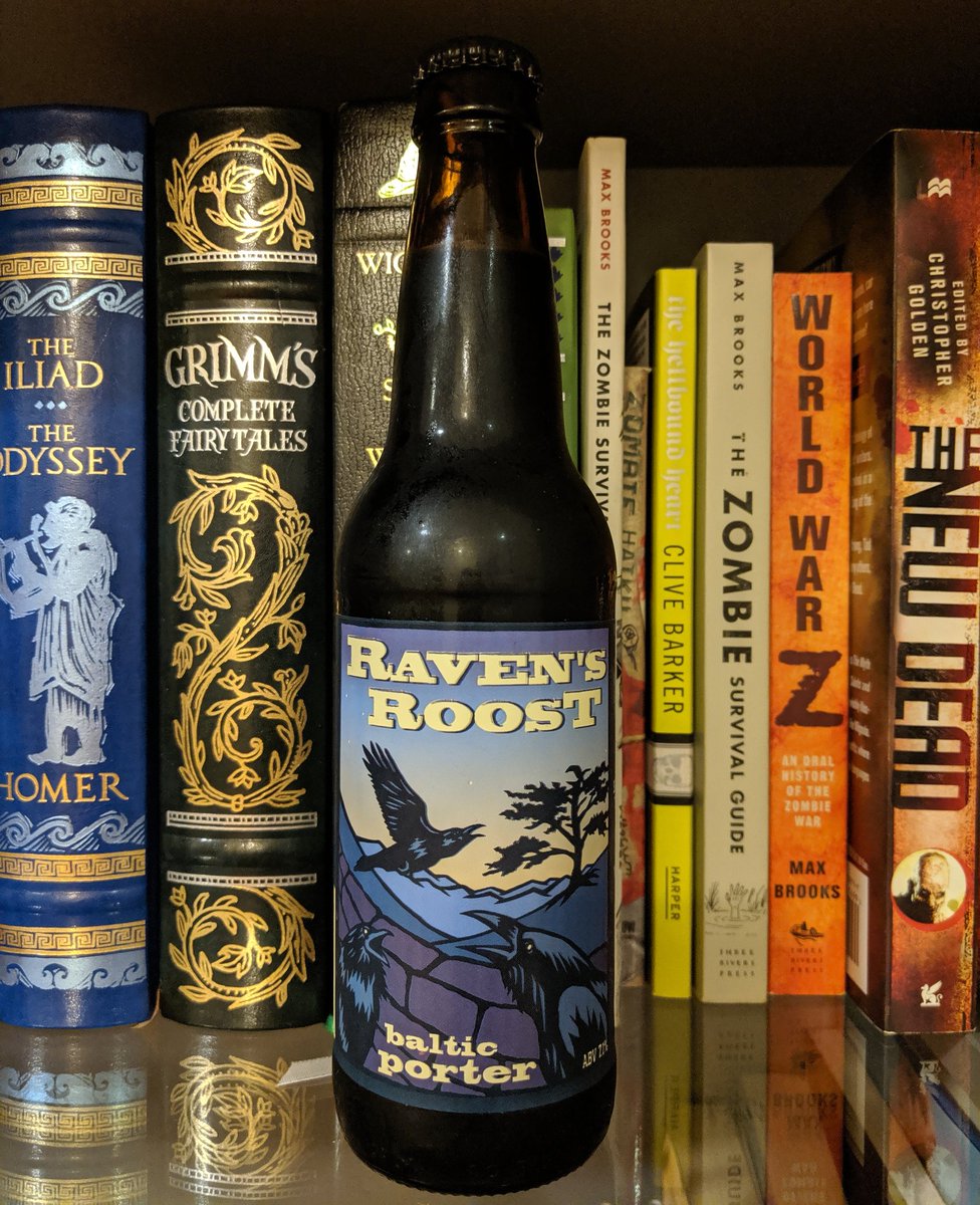Winding down Saturday with a Raven's Roost #balticporter from <a href="/ParkwayBrewing/">Parkway Brewing Co</a>
#virginiabeer #porter #craftbeer #beer #salemva #virginia