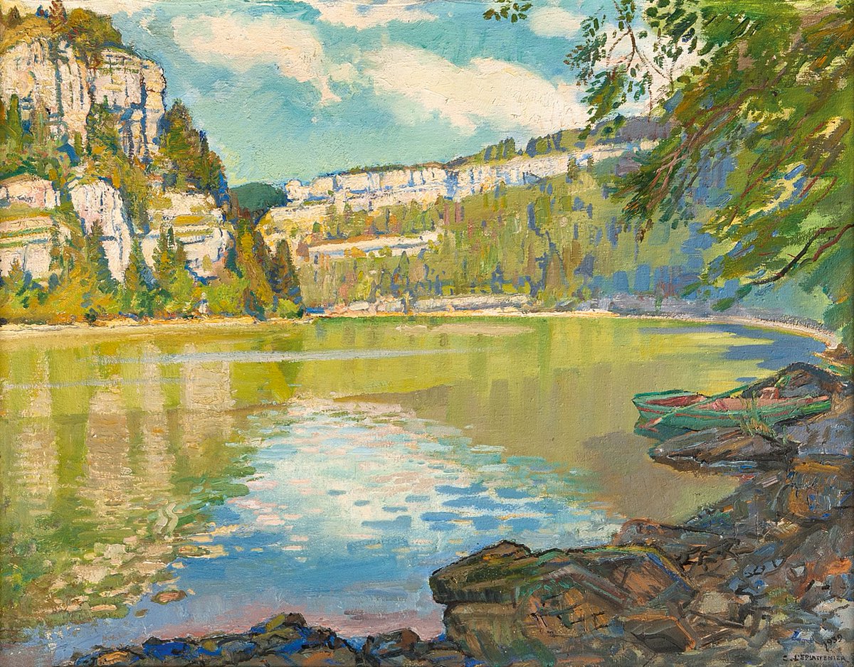 CHculturaCH's tweet photo. MUSÉE DES BEAUX-ARTS LE LOCLE: "CHARLES L'EPLATTENIER. JURA"
https://t.co/E46ogOwqt0
Image: Charles L'Eplattenier, Bassins du Doubs, 1939 © Musée des beaux-arts Le Locle
#CharlesLEplattenier #Jura #Doubs #MuséedesbeauxartsLeLocle #MBAL #CHcultura @CHculturaCH ∆cultura cultura+ https://t.co/V4UMbBonWs