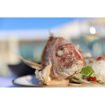 Liliana Englehardt visited our Harbour View Restaurant:
"Brutto ma buono - gorgeous colours, very tasty snapper. Was actually a very photogenic fish - you'll see its pretty side in Aug/Sept Club Marine Magazine, along with the recipe."