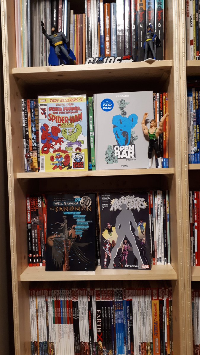 JipiPerreault's tweet photo. Nouvelles BD cette semaine... #Marvel #PeterPorker #SpiderHam #Spiderman #Fabcaro #openbar #pataques #inrockuptibles #dc #vertigo #sandman #neilgaiman #folklore #dream #westcoastavengers #avengers #katebishop #hawkeye #americachavez #gwenpool #bd #superheroes #comics #newcomicday https://t.co/Muf9wA75AT