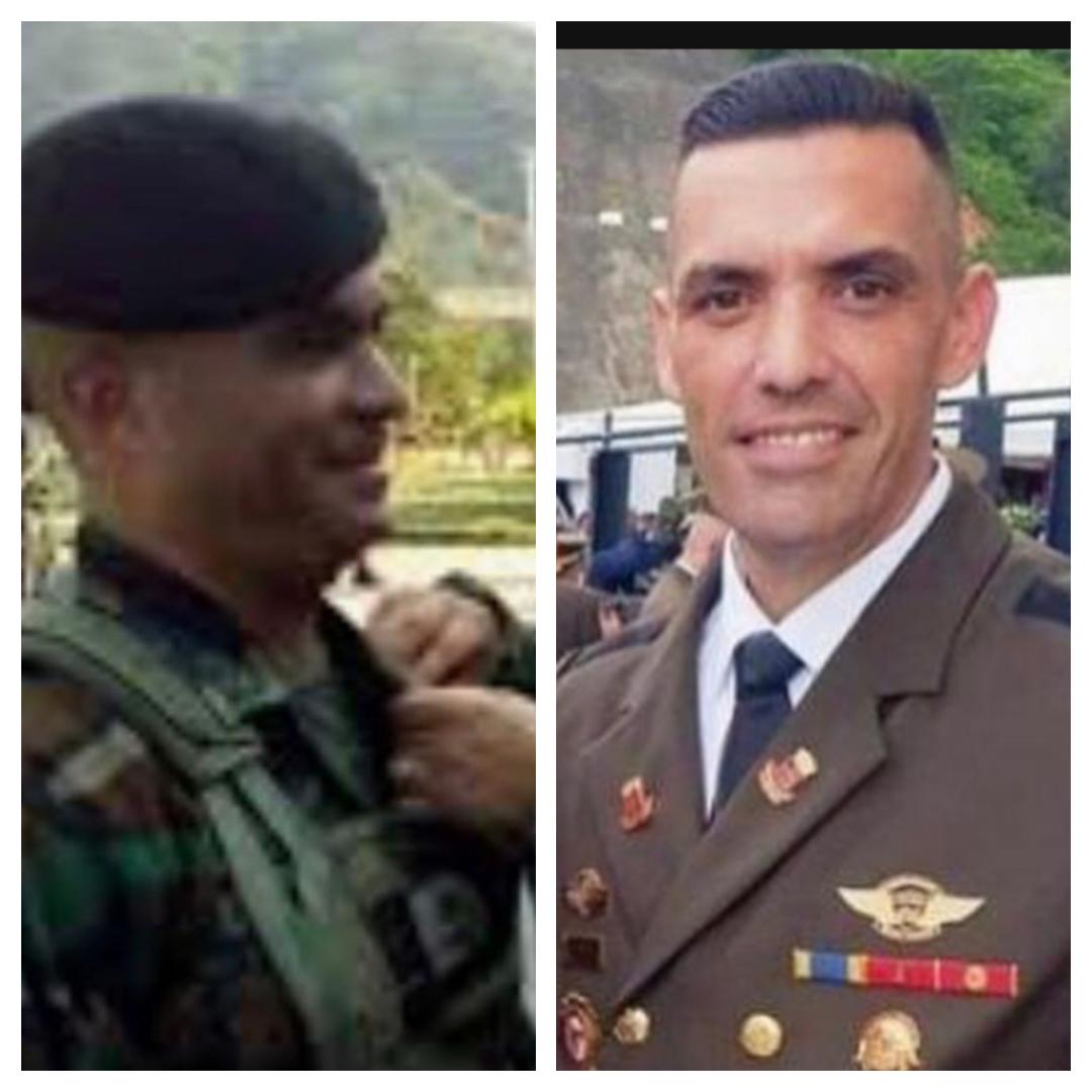 Estos son los Sapos, que entregaron al Capitán de Corbeta RAFAEL RAMÓN ACOSTA AREVALO. Cap. de fragata, Douglas Pernia Labrador, Cmdte del Batallón de Fuerzas Especiales Cacique Guaicapuro. Cnel. GN Pedro Pérez Silva, Cmdte. del destacamento 443 Gn del Rodeo. Por un puñado de $$$