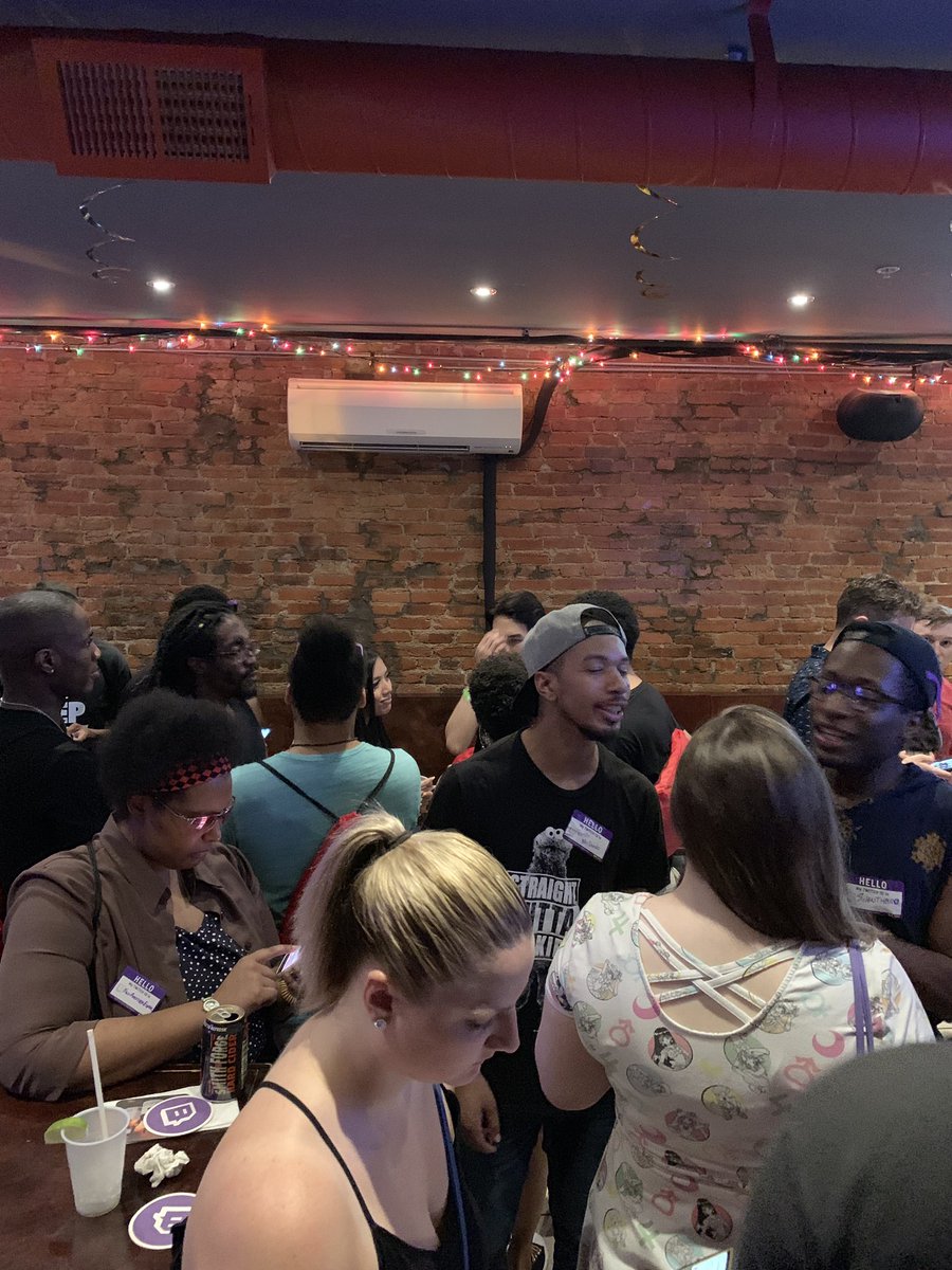 TwitchWDC's tweet photo. This is the DC streamer community! We’re the next big streaming hub! #dcstreamermeetup https://t.co/FxwVlIWMz0
