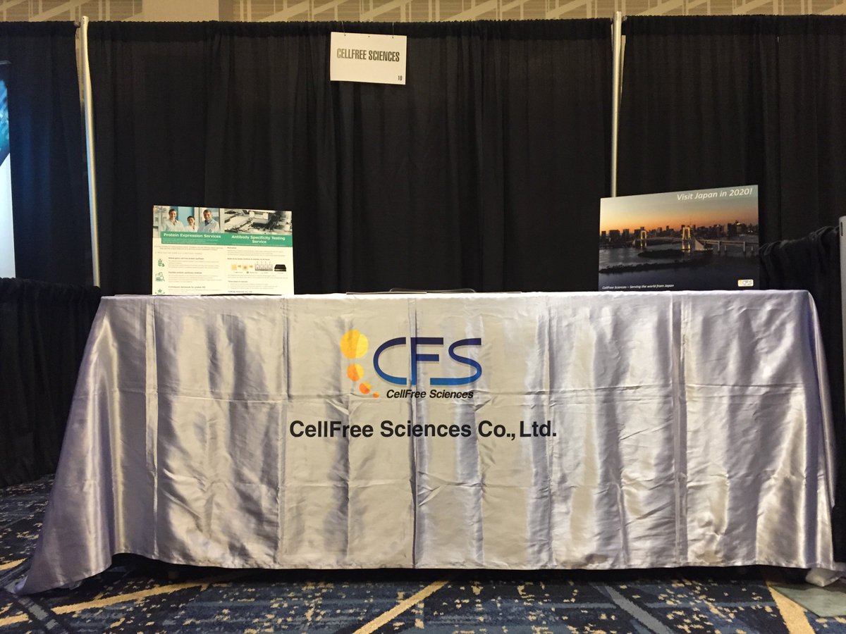 CFSciences's tweet photo. We arrived at Seattle for #PS33 starting tomorrow! Looking forward to meeting with you at Booth 10 to talk about #cellfree #protein #expression, #antibody validation services, and preparing stable-isotope-labeled #protein standards for MS (#FLEXIQuant). https://t.co/3fx0qSiWPE