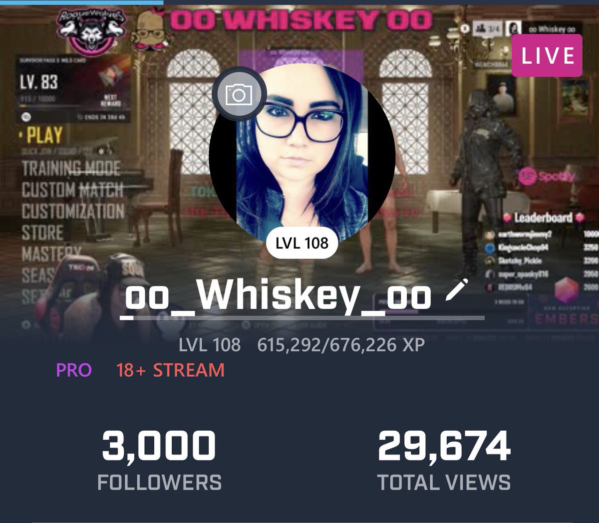 MsWhiskey_'s tweet photo. Last night we hit 3K followers on @WatchMixer Today we hit 30k views. We are smashing the #Embers4AllV2 program. I have no words for you guys. The community. The support. The love. Thank you will never be enough. โค๏ธ๐ฅ๐ฅ #Humble #TipsySquad https://t.co/2r0PRSG5uE