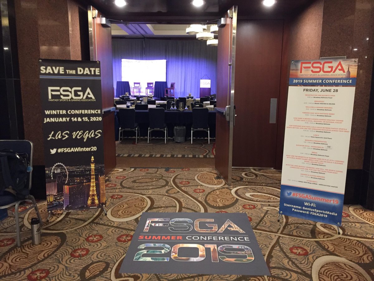 GolfsOg's tweet photo. It was incredible few days at the 2019 @FSGAtweets Summer Conference with Fantasy Sports & Gaming Association. For the first time publicly, we announced The OG, The Original GolfGame, as we prepare to launch this fall. Well done FSGA. #FSGA2019 https://t.co/zD3P7pNnbj