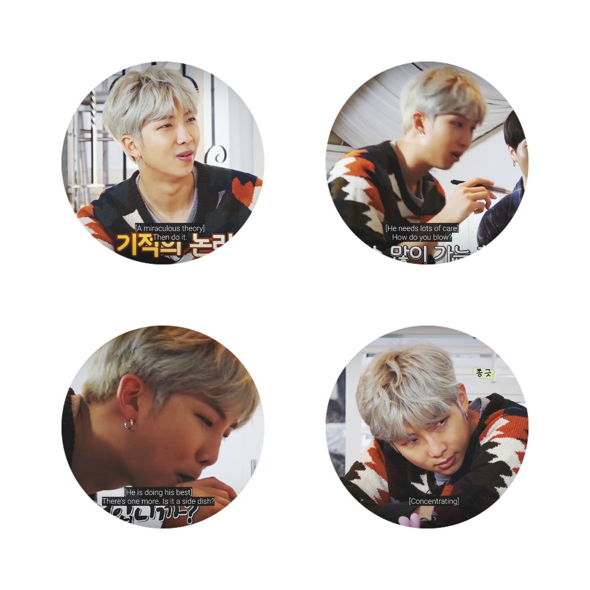 namjoon_nikola's tweet photo. Made these before preparing for rl work.. 😅😂🤣
#RUNBTS #runbtsep77 #Namjoon #Jin #Yoongi #Hoseok #BTS @BTS_twt https://t.co/zaJvSEzU2C