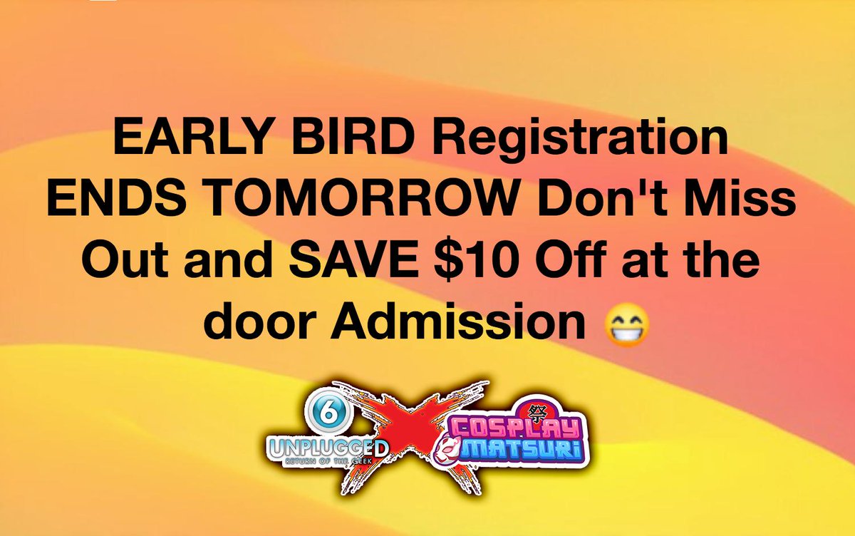 Unplugged Expo x Cosplay Matsuri tweet media