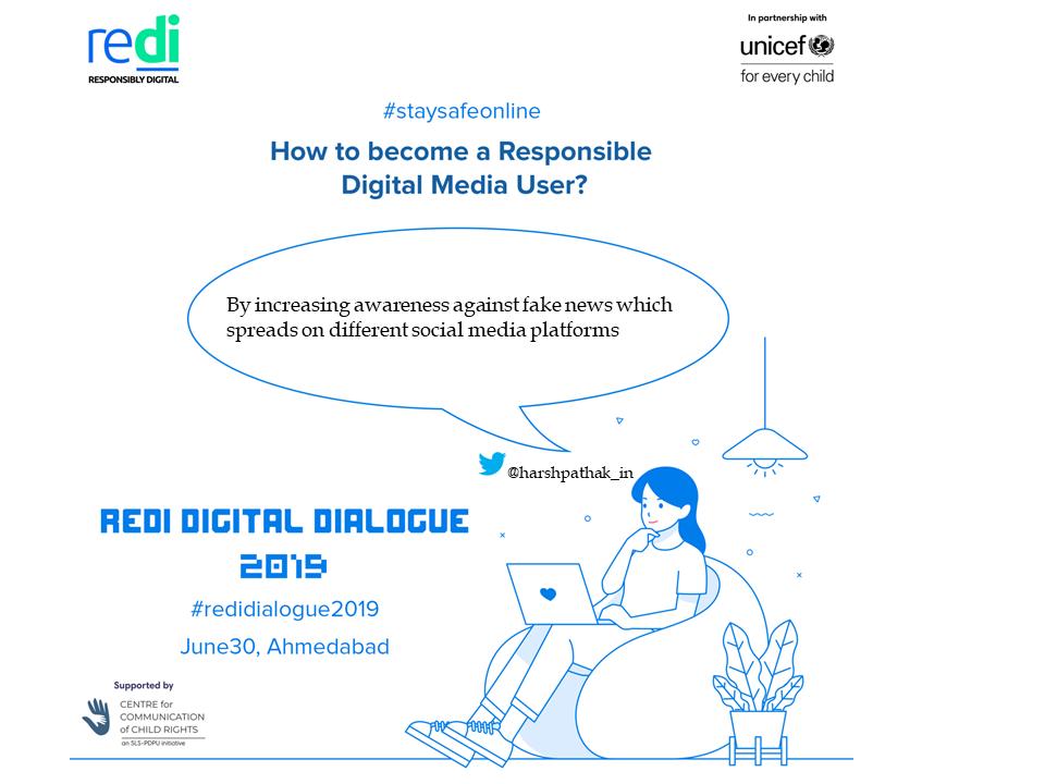 harshpathak_in's tweet photo. Celebrate #SocialMediaDay with @ReDiSocials
#IamRedi for attending #ReDiDialougue2019 at #Ahmedabad https://t.co/BgywMLiLty