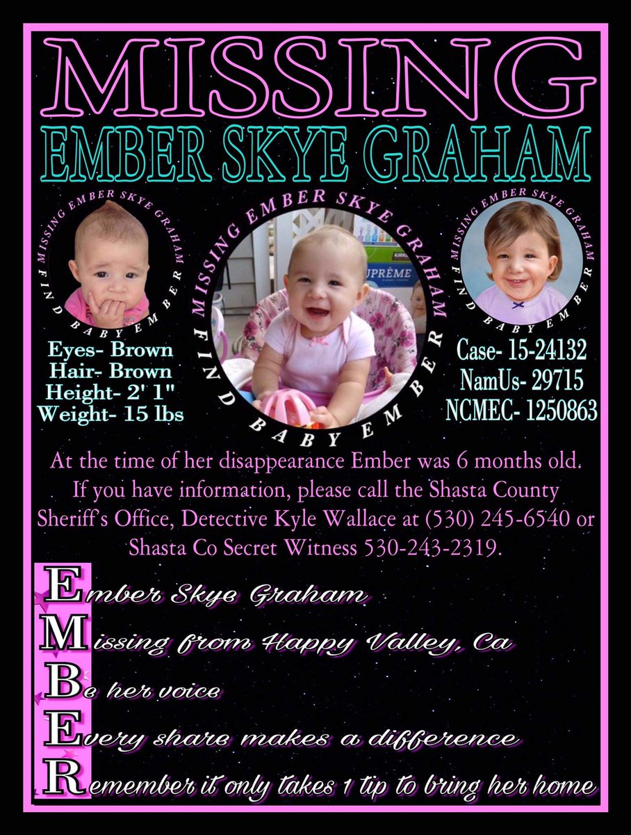 FindBabyEmber's tweet photo. #FindBabyEmber #Missing @pray4thelost @MIArockin @helpthemissing1 @MissingNW @MissingWest @MissingKids @PollyKlaas please RT/S https://t.co/STMfZJxnx9