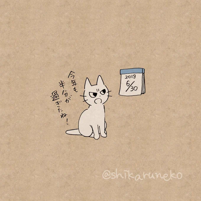 ハーフタイムデーの、しかるねこと、ながめるねこ

2019年もあと半分だよ! 