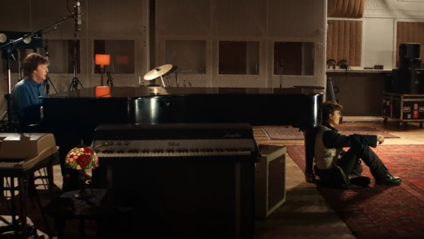 Paul McCartney - Queenie Eye (Video Clip) The amount of guests in this video is awesome but here just Johnny & Paul ss, you can watch the video here: , again thanks @reames_rachel