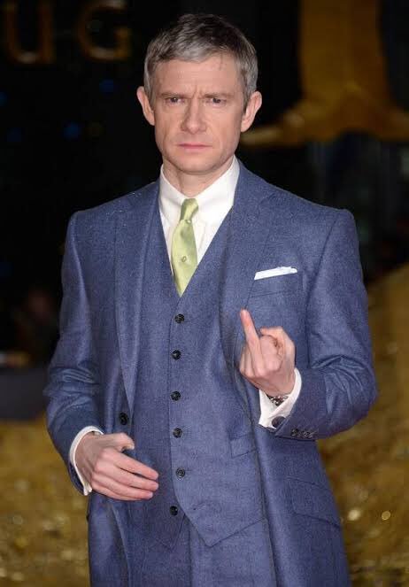 マーティン・フリーマンとジェレミー・レナー
#自分が可愛いとわかっている海外俳優 